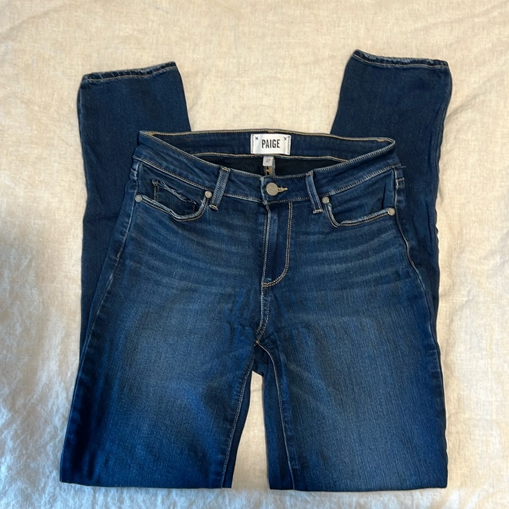 Paige skylines, skinny, jeans, size 27